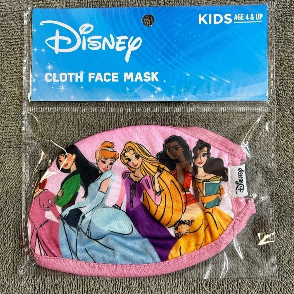 New! Disney Cloth Face Masks Lot of 6
